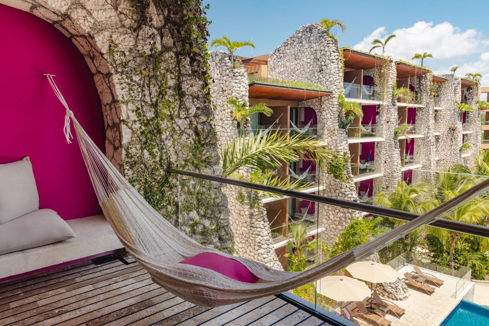 Hotel Xcaret Mexico All Parks All Fun Inclusive Playa del Carmen Esterno foto Hammock at the hotel