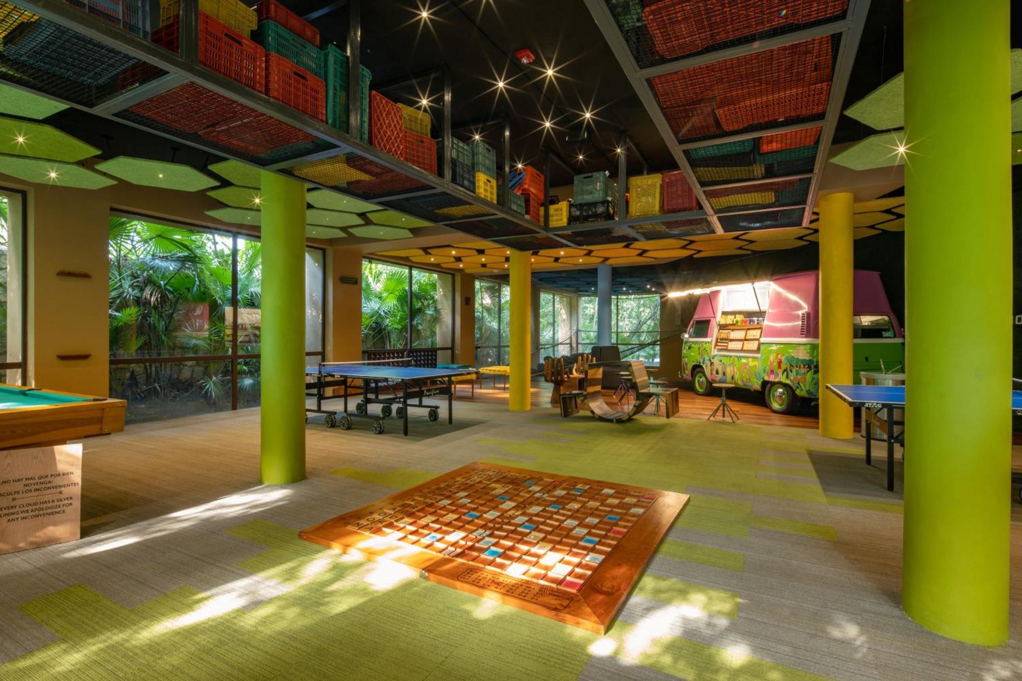 Hotel Xcaret Mexico All Parks All Fun Inclusive Playa del Carmen Esterno foto The interior of the library