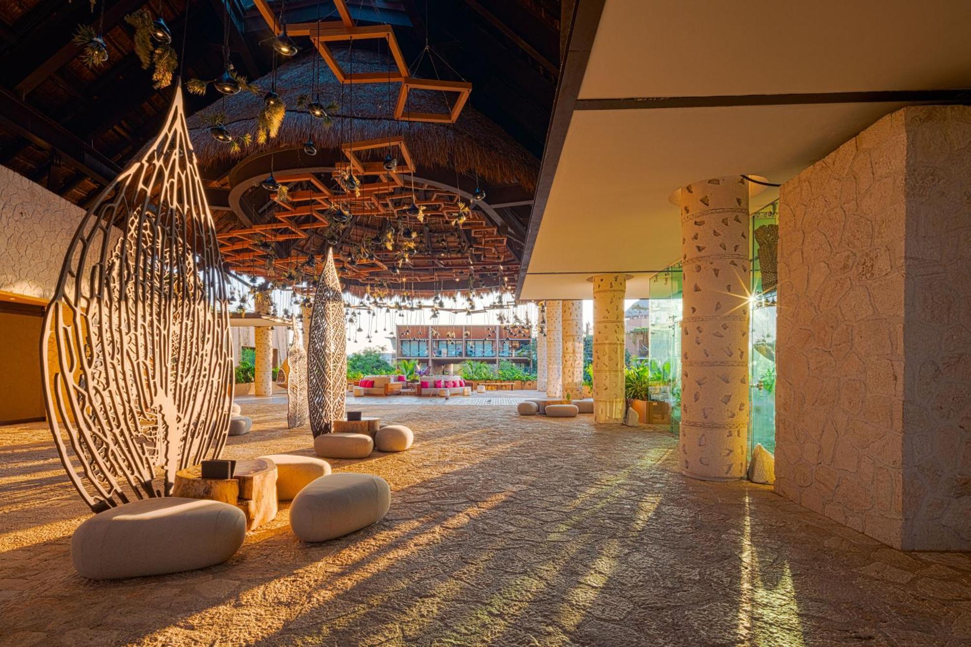 Hotel Xcaret Mexico All Parks All Fun Inclusive Playa del Carmen Esterno foto Lobby
